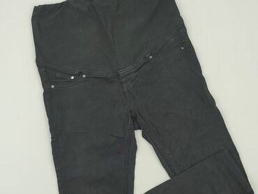 joggery damskie z lampasami: Jeans, H&M, S (EU 36), condition - Good