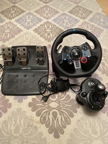 dvd video: Logitech g29 + shifter