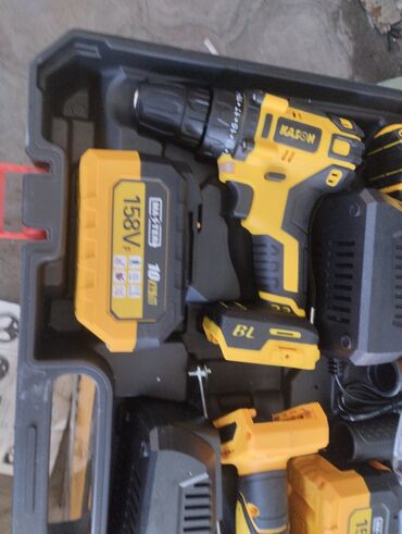 Наборы электроинструментов: KASON 4в1 перфоратор гайковерт шуруповёрт болгарка все бесшуточные — 3