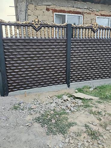 бетонный столба: Секции и установка декоративных железобетонных заборов - Материал — 5