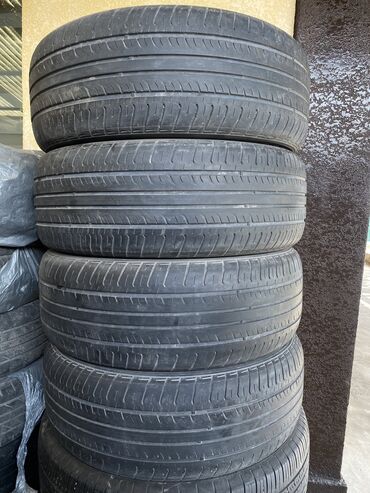 Шины: Шины 235 / 55 / R 18, Зима, Б/у, Комплект, Внедорожные (АТ/МТ), Hankook