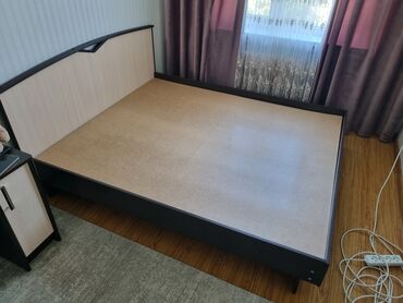 двухспальный кровати бу: Двуспальная кровать, Б/у, Без матраса, длина - 190 см