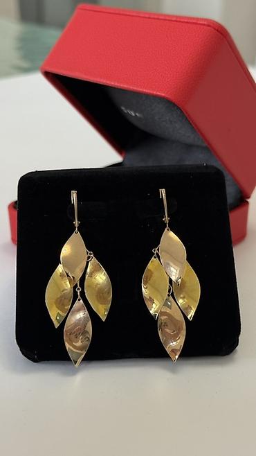 Наборы украшений: Набор украшений, Проба 585, Б/у, Цвет металла: Розовый — 6