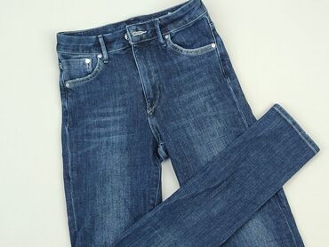 spódnice jeansowe biała: Jeans, S (EU 36), condition - Good