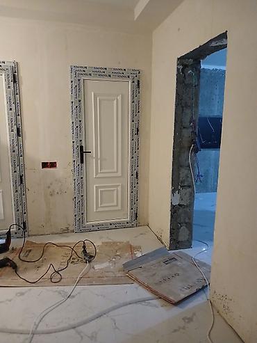 Двери и комплектующие: PVC qapı və pəncərə sistemləri - Material: PVC profil (üzərində — 4