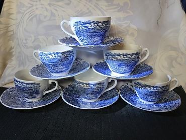 Ostali antikviteti: Solje engleske za kafu,caj Crown Ducal iz 70ih.god. Solje engleske — 3