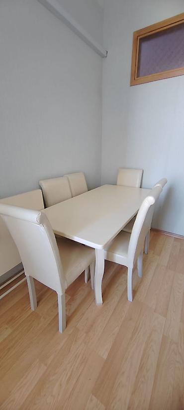 Digər mebel: SvncEndirimm. Masa,6 stulla satılır 220 azn.Masa açılır.Dəst yaxşı — 1