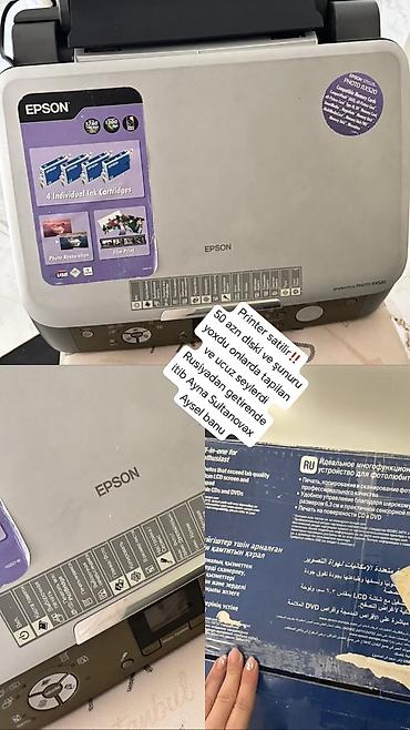 Printer satilir‼️ 50 azn diski ve şunuru yoxdu onlarda tapilan ve ucuz