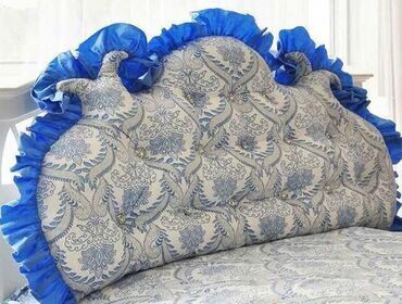 двух спальныи крават: Подушка - спинка - мягкое изголовье для кровати шириной