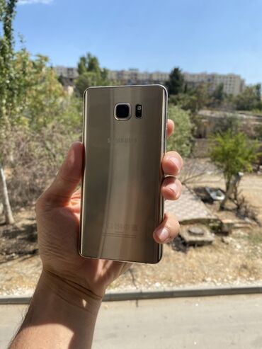 Samsung Galaxy Note 5, цвет - Золотой, Отпечаток пальца