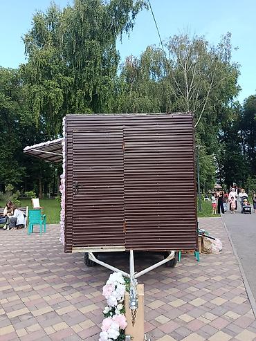 мкр: Передвижной торговый киоск/прицеп-павильон - Компактный киоск на — 2