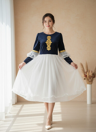 Танцевальные платья: Бальное платье, 2XS, В наличии — 1