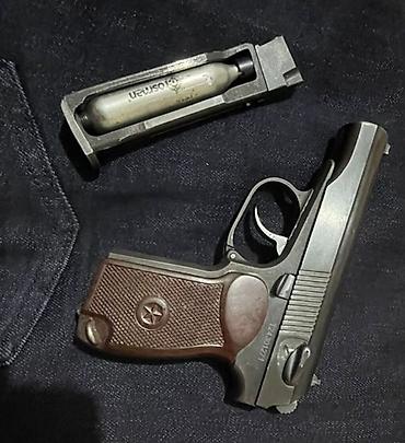 Строительный инвентарь: Пневматический пистолет Makarov MP-654K 32 Аir CO2 Pistol в корпусе — 4