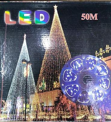 ukras: LED LAMPIONI 50 METARA NOVO 3 BOJE NOVOGODISNJI AKCIJA | Cene nisu — 1