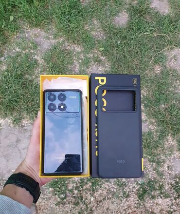 Poco: Poco X6 Pro 5G, Б/у, 512 ГБ, цвет - Черный, 1 SIM, 2 SIM