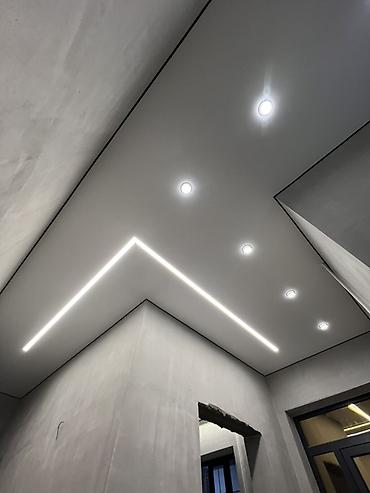 Натяжной потолок: Натяжные потолки с интегрированным освещением под ключ - Современные — 9