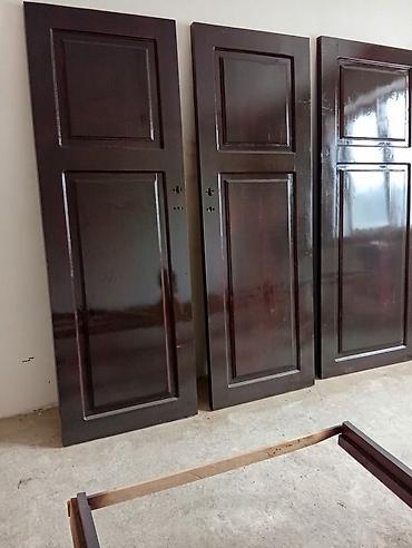 otag qapilar: Əl işi taxta qapılar. Ümumi 5 qapı var(çərçivəli). Hamısı 100% əl işi — 1