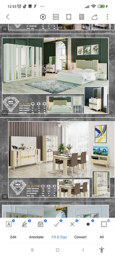 salon şkaf: 2 təknəfərlik çarpayı, Dolab, Termo, Tumba, Azərbaycan, Yeni