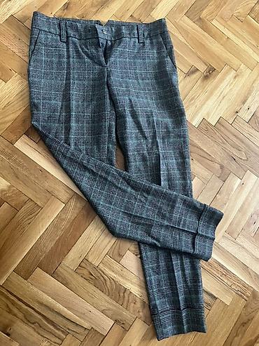 sljokicaste trenerke: Ženske elegantne pantalone – P.S. Fashion - Kroj: ravne nogavice sa — 3