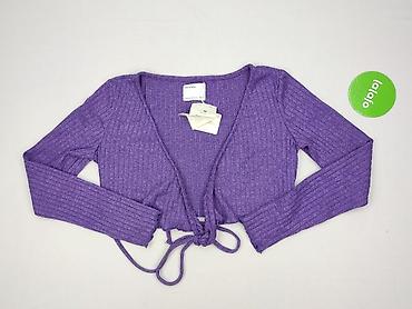 bordowe: Bershka, Kardigan damski, rozmiar M — 2