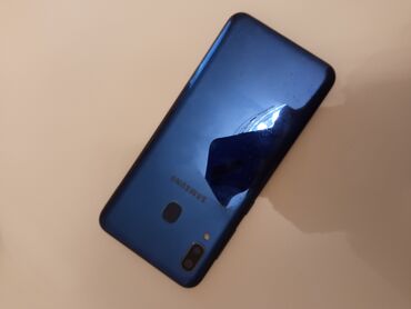 Samsung: Samsung Galaxy A20, 32 GB, rəng - Göy, İki sim kartlı