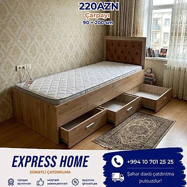 Yeni, Təknəfərlik çarpayı, Bazasız, Matras ilə, Siyirməli, Azərbaycan lalafo.az -da Yeni, Təknəfərlik çarpayı, Bazasız, Matras ilə, Siyirməli, Azərbaycan