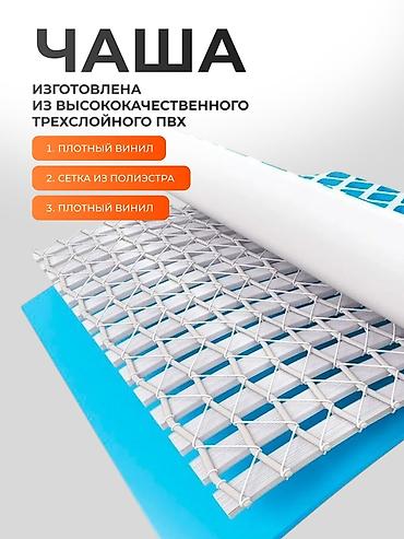 Бассейны: 220/150/60см. Intex 28270 Каркасный прямоугольный бассейн 1662л — 4