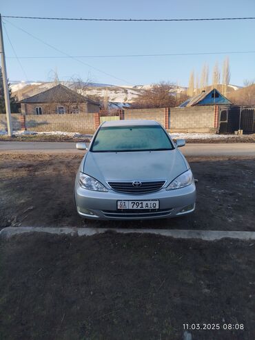 машина kg бишкек тойота: Toyota Camry: 2003 г., 2.4 л, Автомат, Бензин, Седан