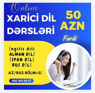 azərbaycan dilindən rus dilinə tərcümə: Xarici dil kursları | İngilis dili, İspan, Alman | Böyüklər üçün, Uşaqlar üçün