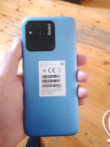 Xiaomi Redmi 10A, 64 GB, rəng - Göy, 
 Barmaq izi, Face ID