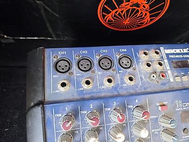 пульт микшер: Микшерный пульт MICKLE PMX402D-USB активный с усилителем 250 Вт + 250 — 5