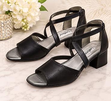 walkmaxx clogs: Gabor ženske sandale na stabilnu blok štiklu. - Brend: Gabor (Fashion — 2