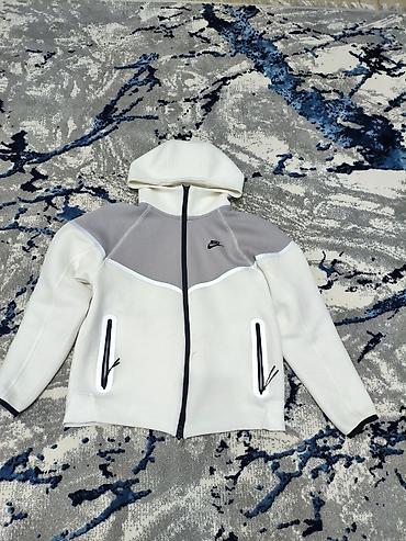 adidas kg: Мужская толстовка, M, Nike, Б/у, цвет - Белый, Самовывоз, Бесплатная доставка, Платная доставка — 3