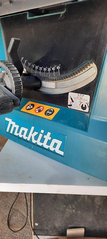 elektrik əl mişarı: Makita MLT100 stolüstü dairəvi mişar Texniki göstəricilər: - — 3