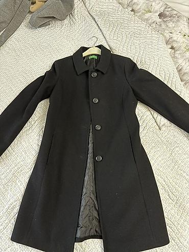 Paltolar: Palto, Benetton, S, rəng - Qara — 3