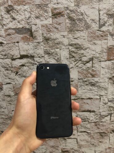 iphone 7 satış: IPhone 8, 64 ГБ, Черный, Отпечаток пальца, Беспроводная зарядка