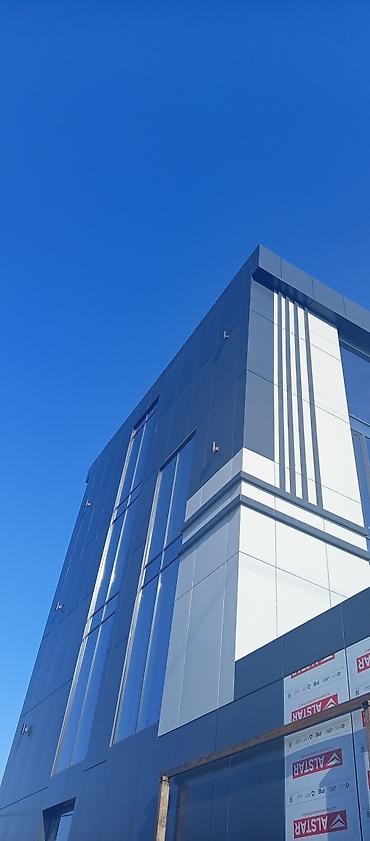 Фасадные работы: Фасадные работы с вентилируемыми фасадами из алюминиевых композитных — 7