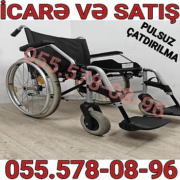 tibbi araba: İcarə və satış üçün əlil arabası - Mexaniki tip, istifadəçi və — 1
