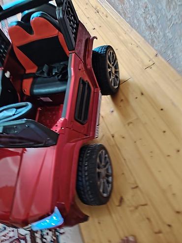uşaq masini: Uşaqlar üçün elektrikli minik maşını – Lexus üslubunda, qırmızı rəng — 5