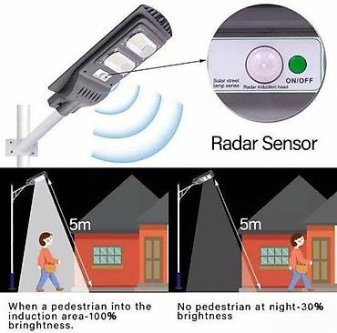 Rasveta: LED stubni Solarni reflektor. Solarni reflektor Sa daljinskim — 2