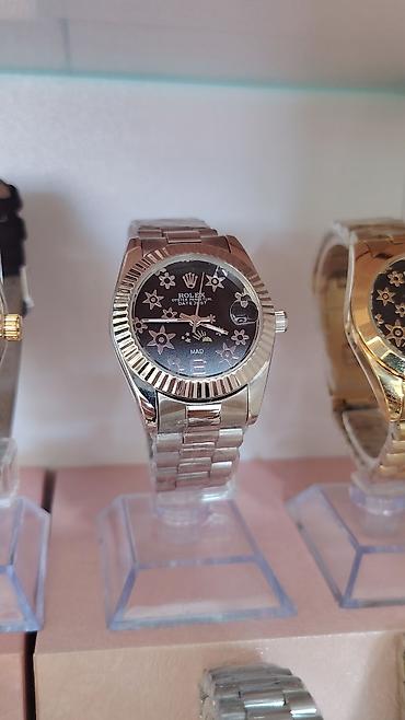 Aksesuarlar: Məhsul: Kvars mexanizmlu kişi qol saatları (Rolex üslubunda Datejust — 6