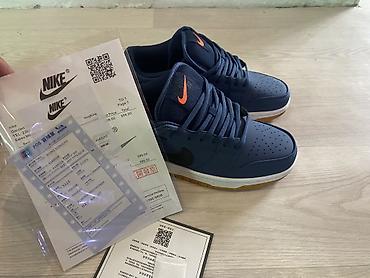бу барсетки: Мужские кроссовки, 40.5, 41, Nike, Новый, цвет - Синий, Самовывоз, Платная доставка — 2