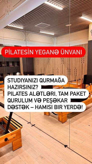 pilates: Alətlərin satışı