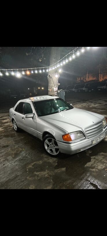 Mercedes-Benz: Mercedes-Benz C-Class (W202), gümüş rəng. - Kuzov: sedan, 4 qapı - — 10