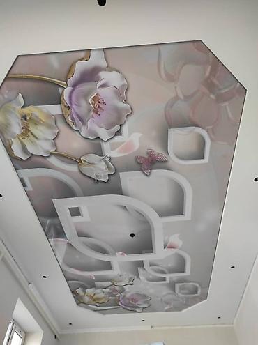 Натяжной потолок: Натяжной потолок Глянцевое, Матовое, 3D потолки Гарантия, Бесплатная консультация, Бесплатный замер — 12