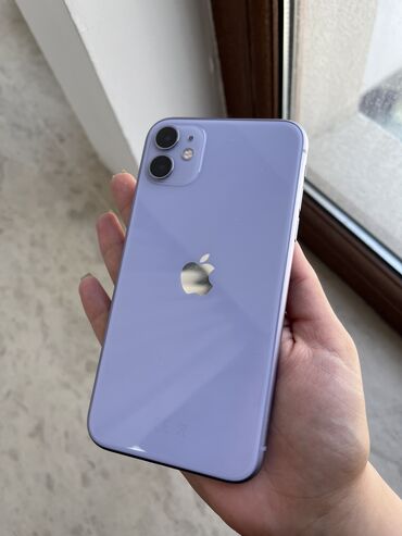 Apple iPhone: IPhone 11, 64 ГБ, Deep Purple, Face ID, С документами
