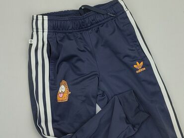 flare spodnie: Sweatpants, Adidas, 5-6 years, 116, condition - Good