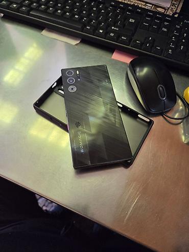 telefon fan: ZTE 256 GB, rəng - Qara, Barmaq izi — 3