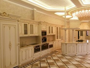 Sifarişlə mətbəx mebeli: Sifarişlə mətbəx dəsti, Özü çəkən petlələr, Parlaq laminat, Kredit yoxdur, Ödənişli çatdırılma — 34