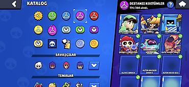 buji: Brawl Stars hesabı – tam kolleksiya, yüksək kuboklar və zəngin — 5